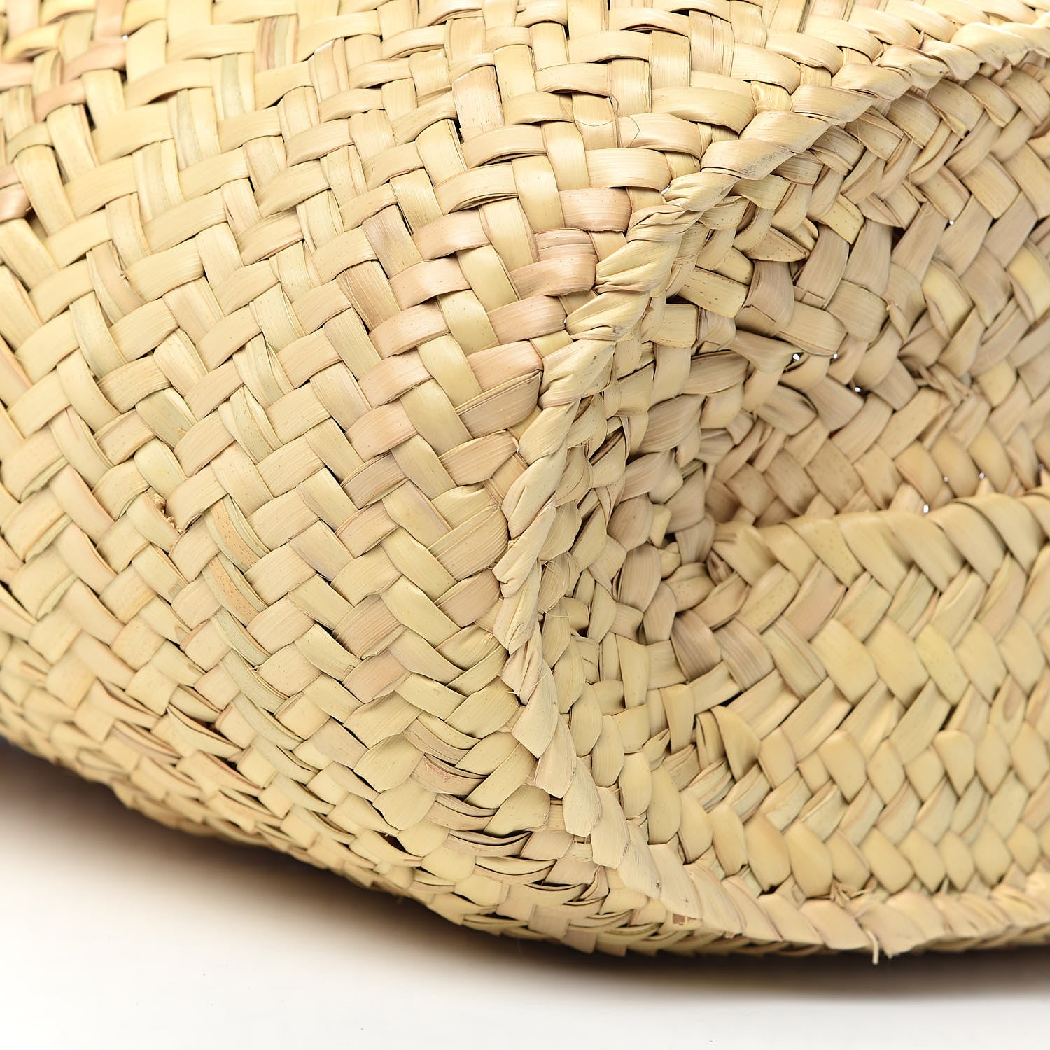 Loewe Raffia Basket Tote Bag Natural Tan 9 of 11
