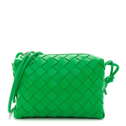Bottega Veneta Nappa Intrecciato Mini Loop Camera Bag Parakeet 1 of 10
