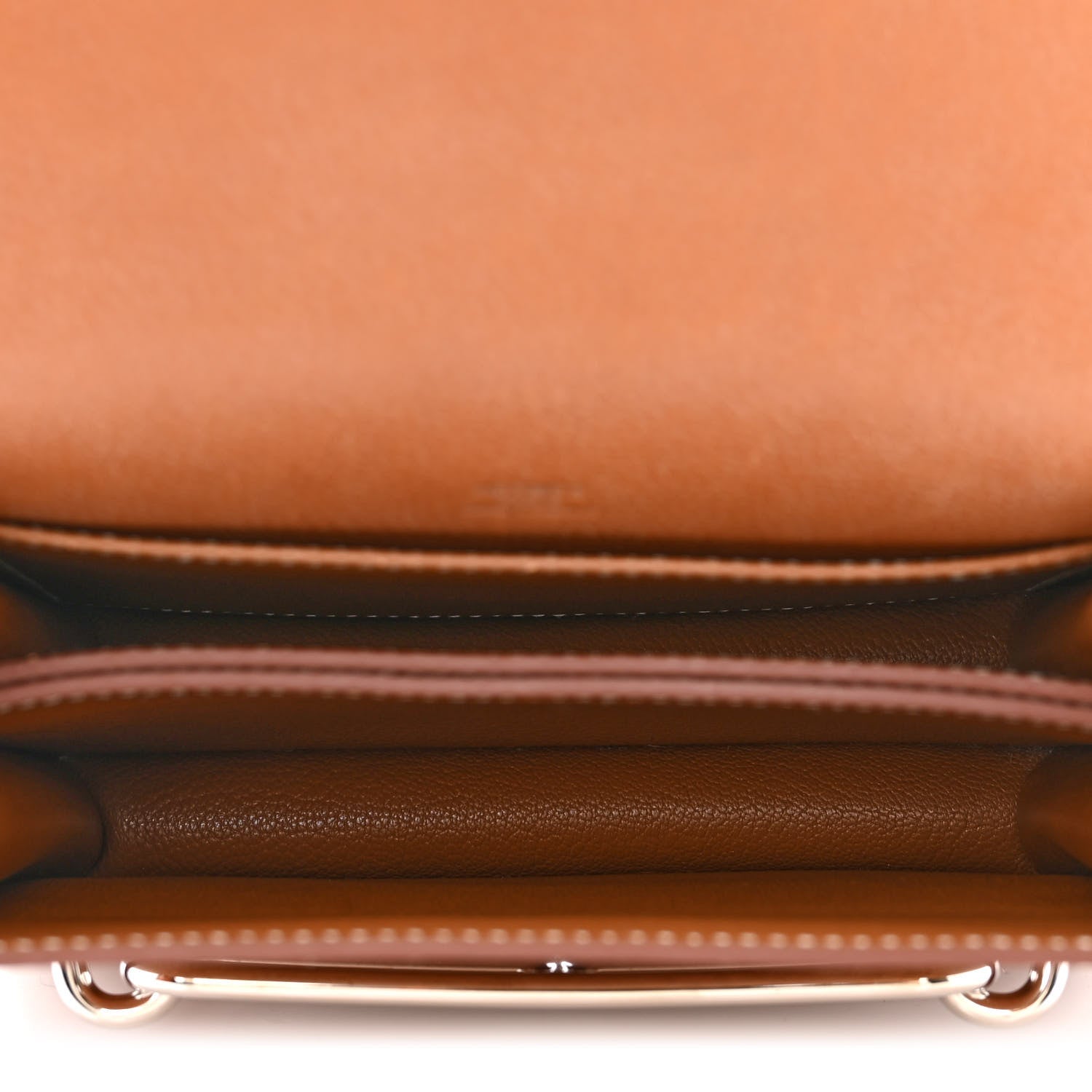 Hermes Barenia Faubourg Mini Sac Roulis Fauve 5 of 11