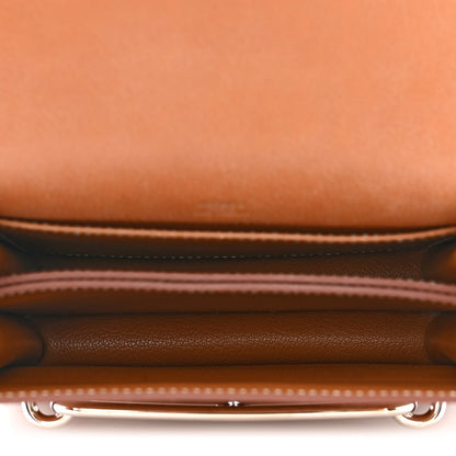 Hermes Barenia Faubourg Mini Sac Roulis Fauve 5 of 11