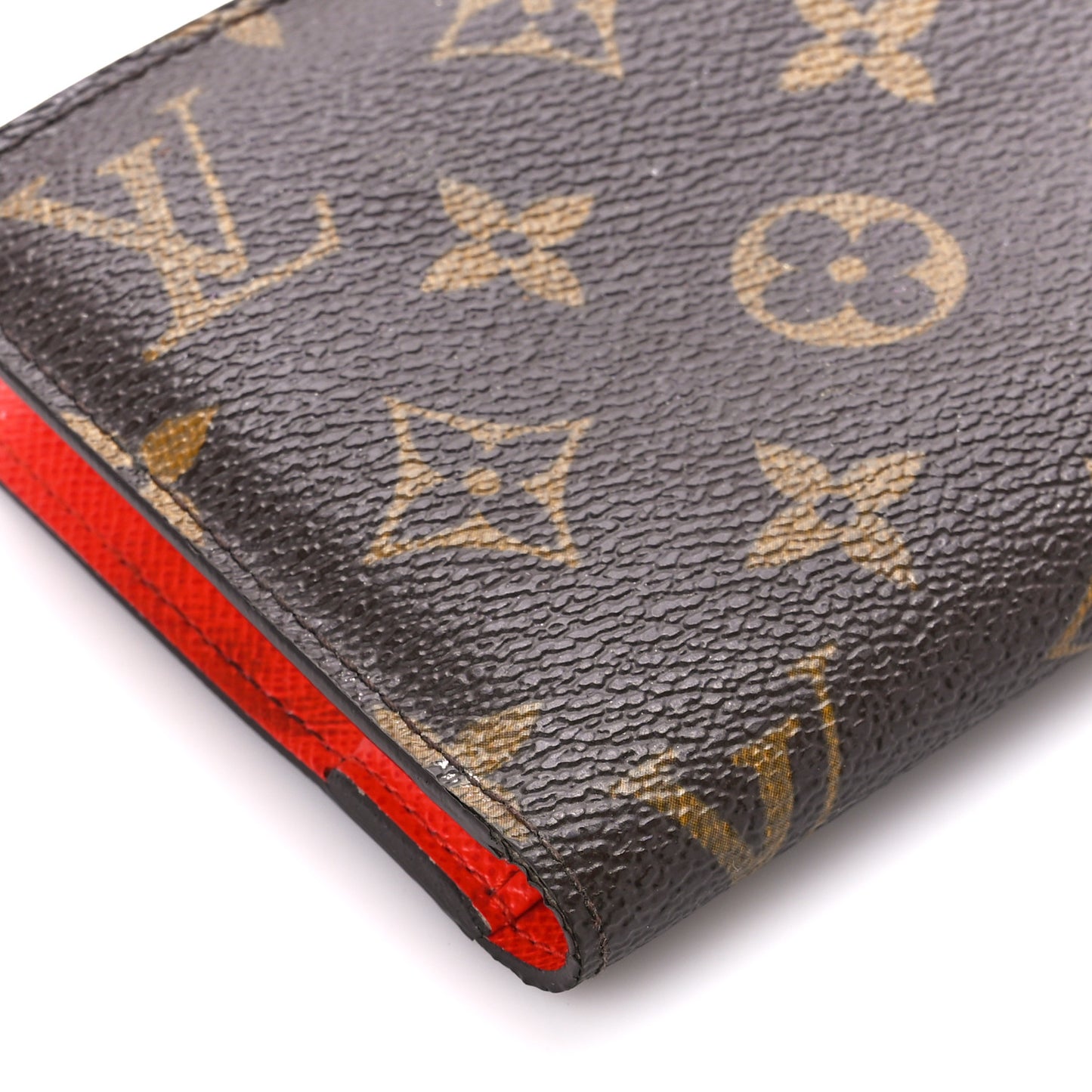 Monogram Insolite Coin Purse Wallet Red