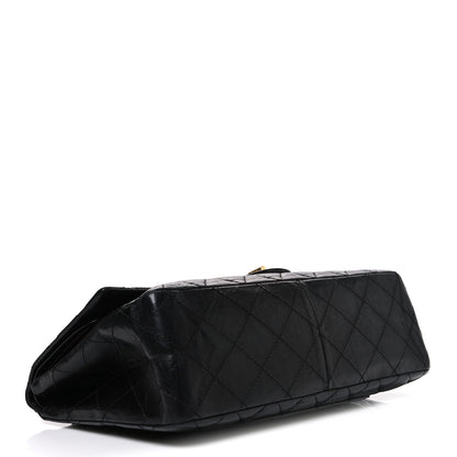 Chanel Aged Calfskin Quilted 2.55 Reissue 227 Flap Black 4 of 10