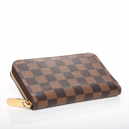 Louis Vuitton Damier Ebene Zippy Compact Wallet 4 of 6