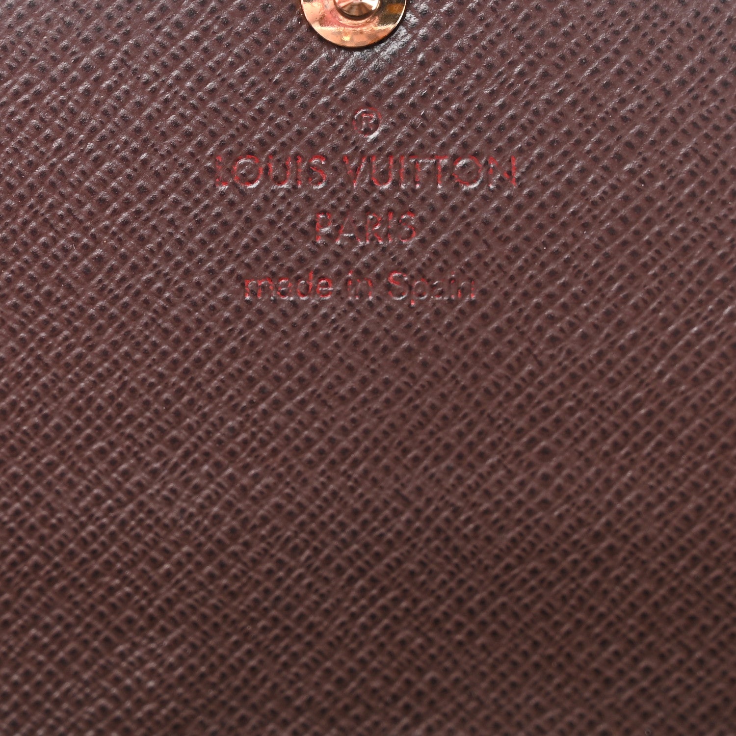 Louis Vuitton Damier Ebene Sarah Wallet NM 6 of 10