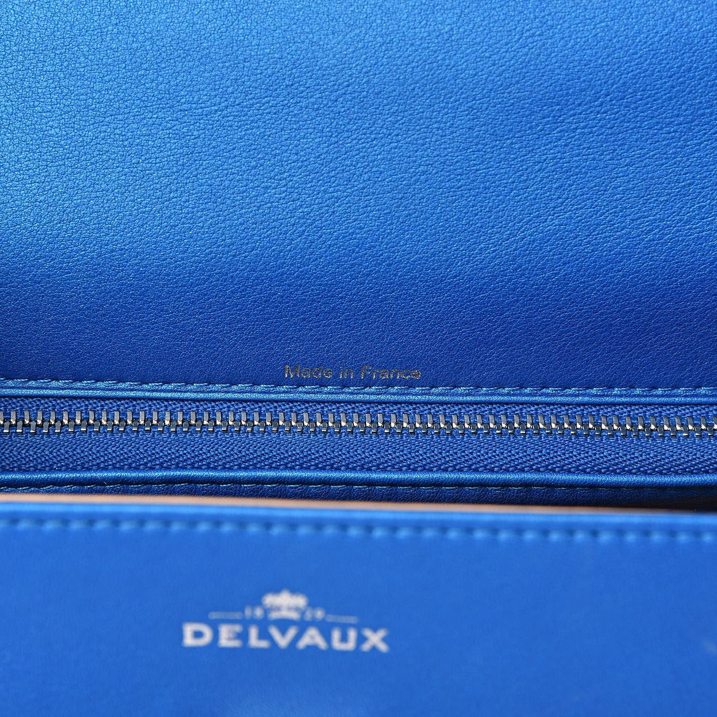 Calfskin MM Tempete Satchel Satin Electric