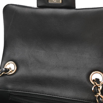 Chanel Lambskin Quilted Mini Square Flap Black 8 of 10
