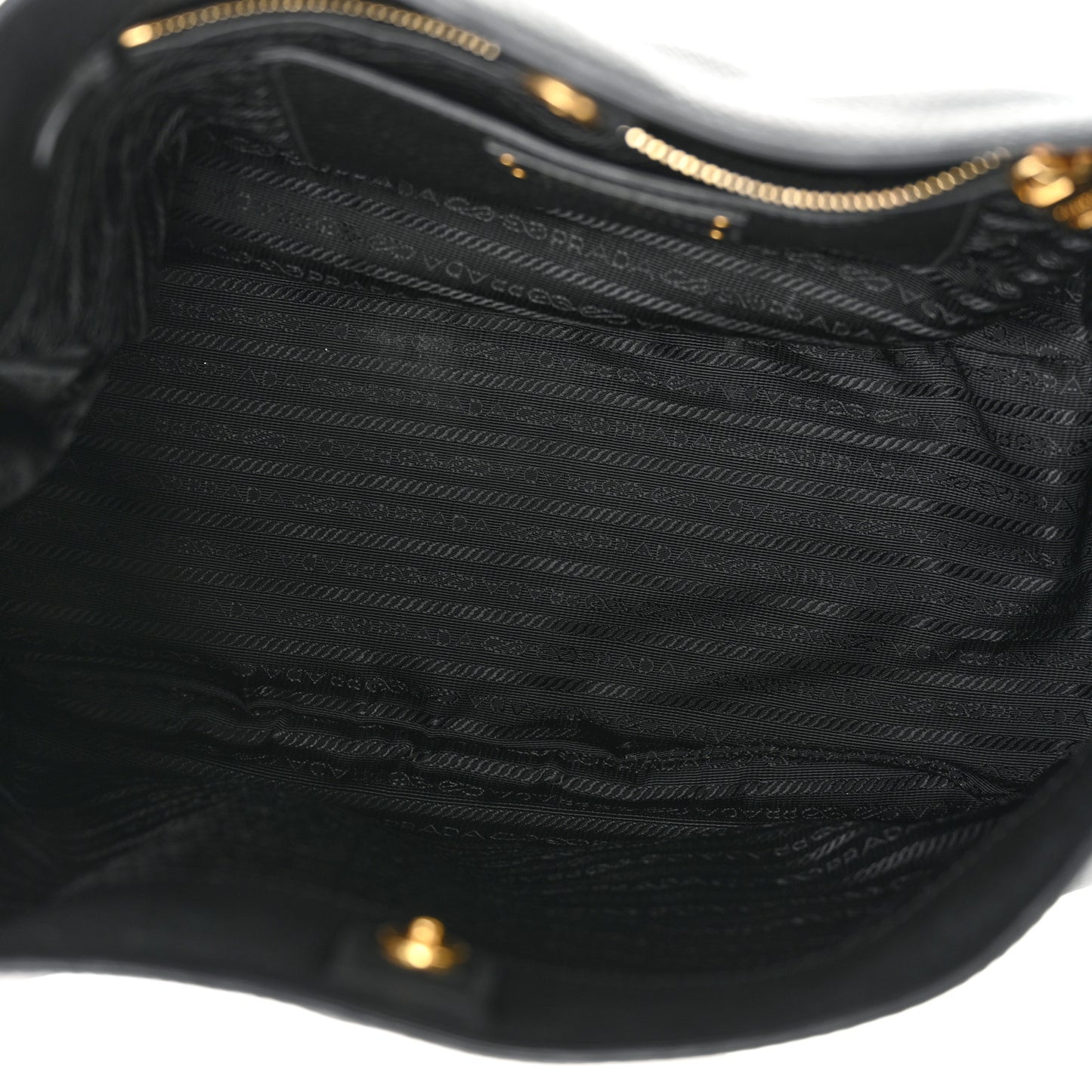 Vitello Daino Side Pocket Hobo Black