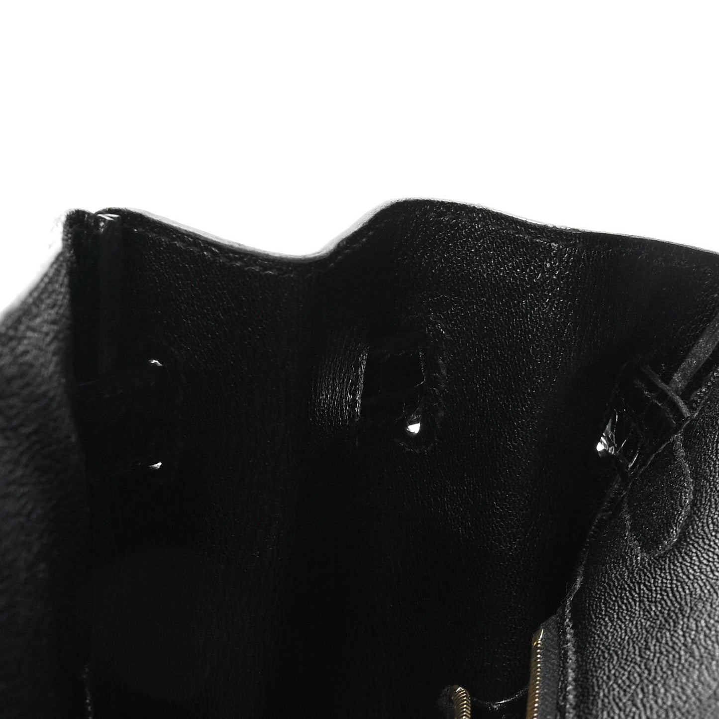 Shiny Niloticus Crocodile Birkin 30 Black