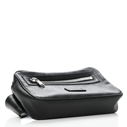 Gucci Soft GG Supreme Monogram Web Belt Bag Black Grey 4 of 10