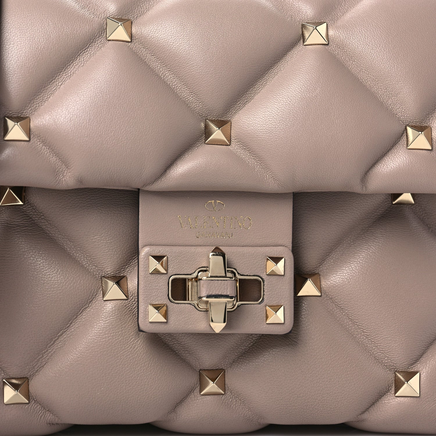 Valentino Garavani Nappa Mini Candystud Top Handle Bag Poudre 9 of 9