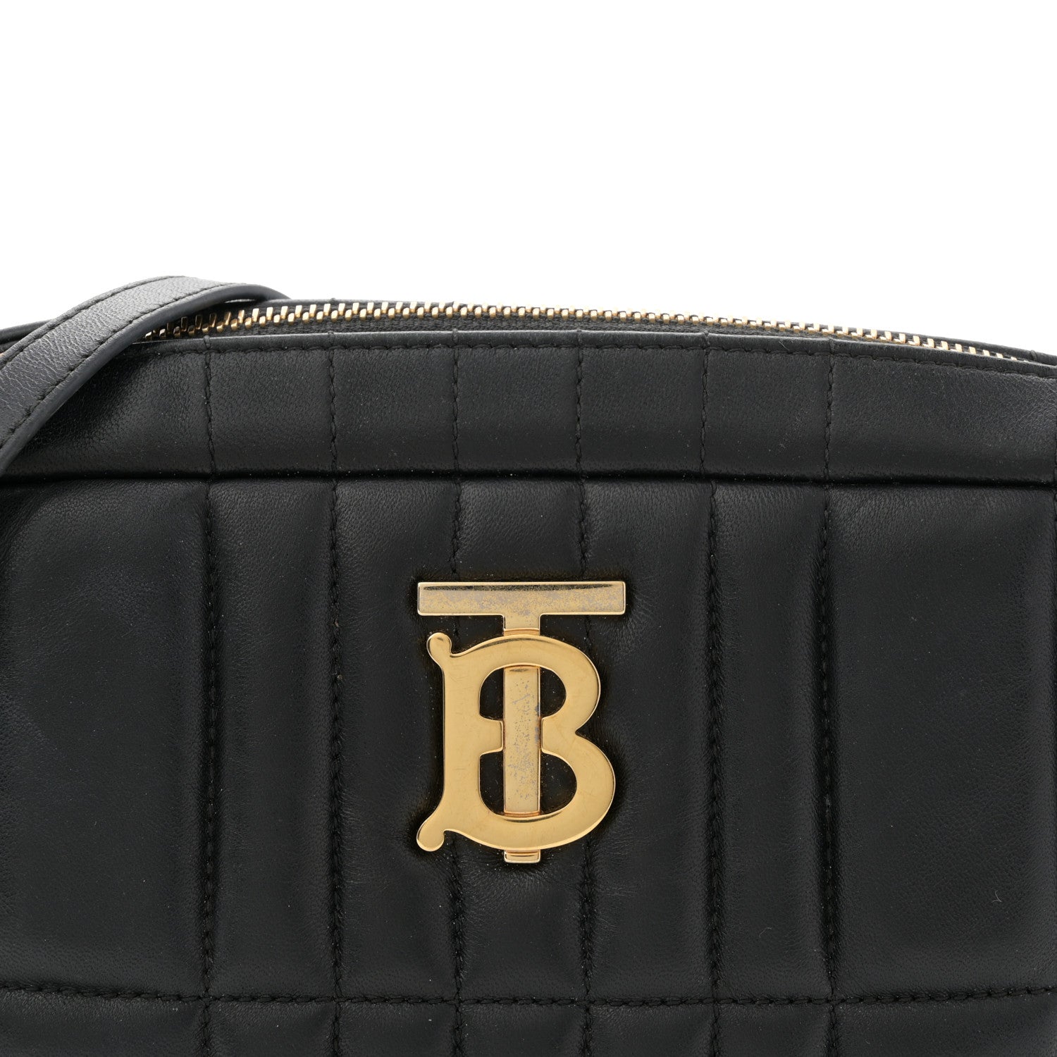 Burberry Lambskin Quilted Small Lola Camera Bag Black 8 of 15