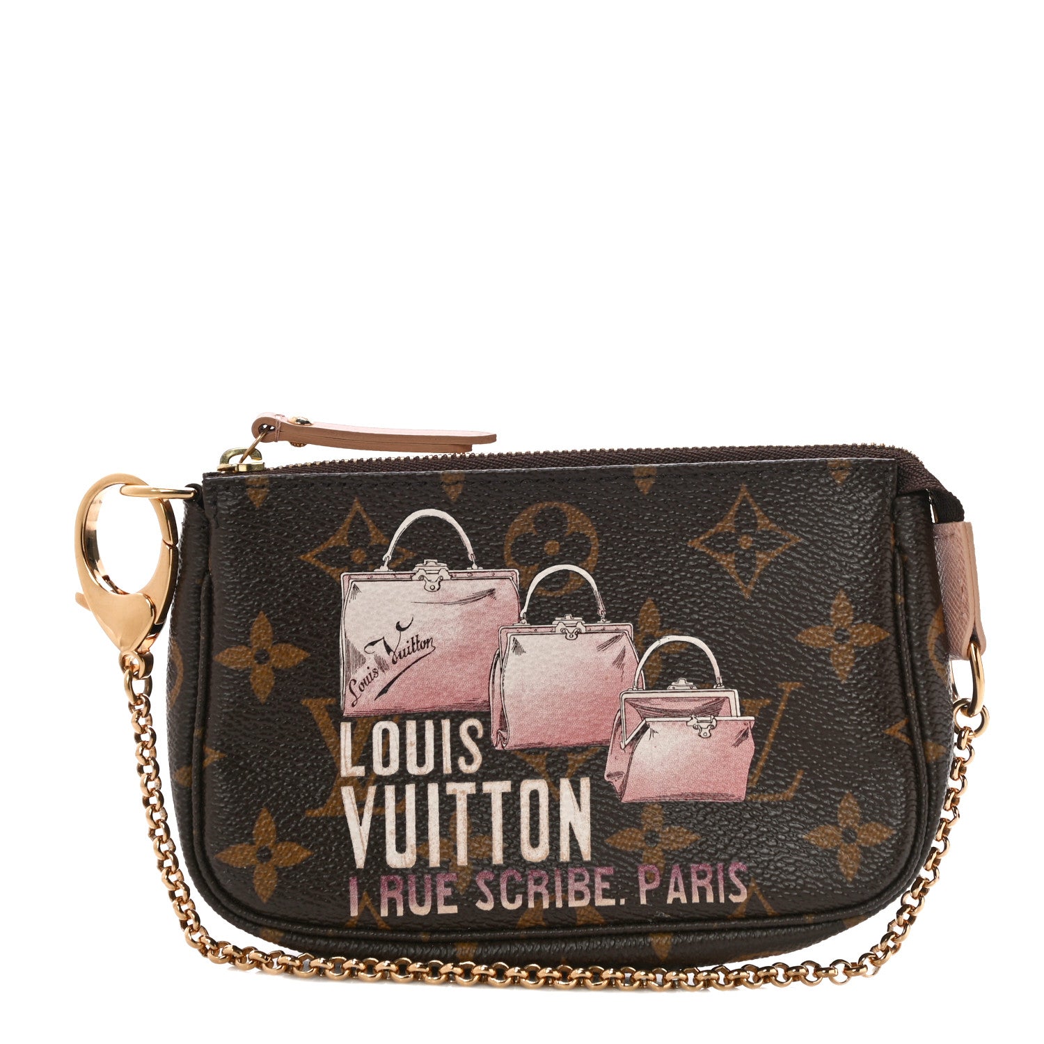 Louis Vuitton Monogram Affiche Mini Pochette Accessories 1 of 10