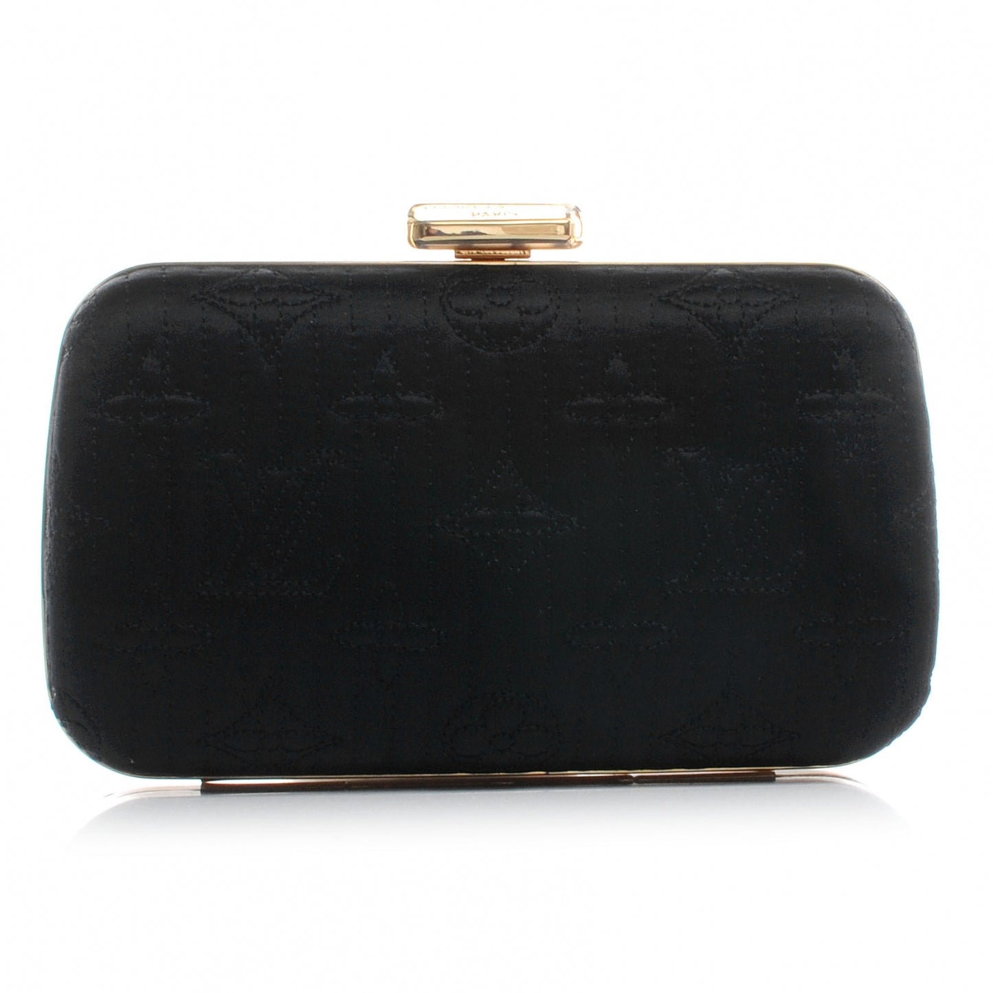 Monogram Motard Minaudiere Clutch Black