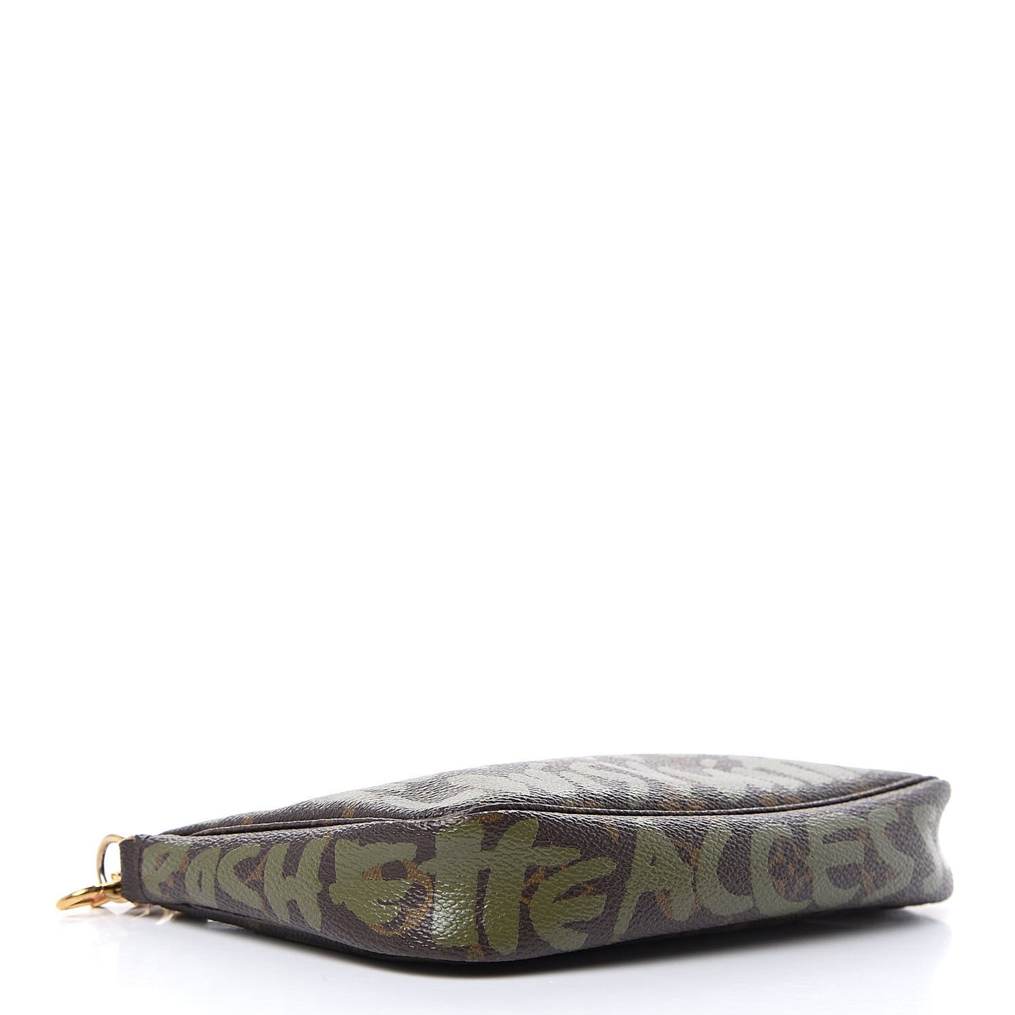 Monogram Graffiti Pochette Accessories Kaki