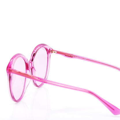 Gucci Acetate GG Sunglasses GG0257S Pink 6 of 8