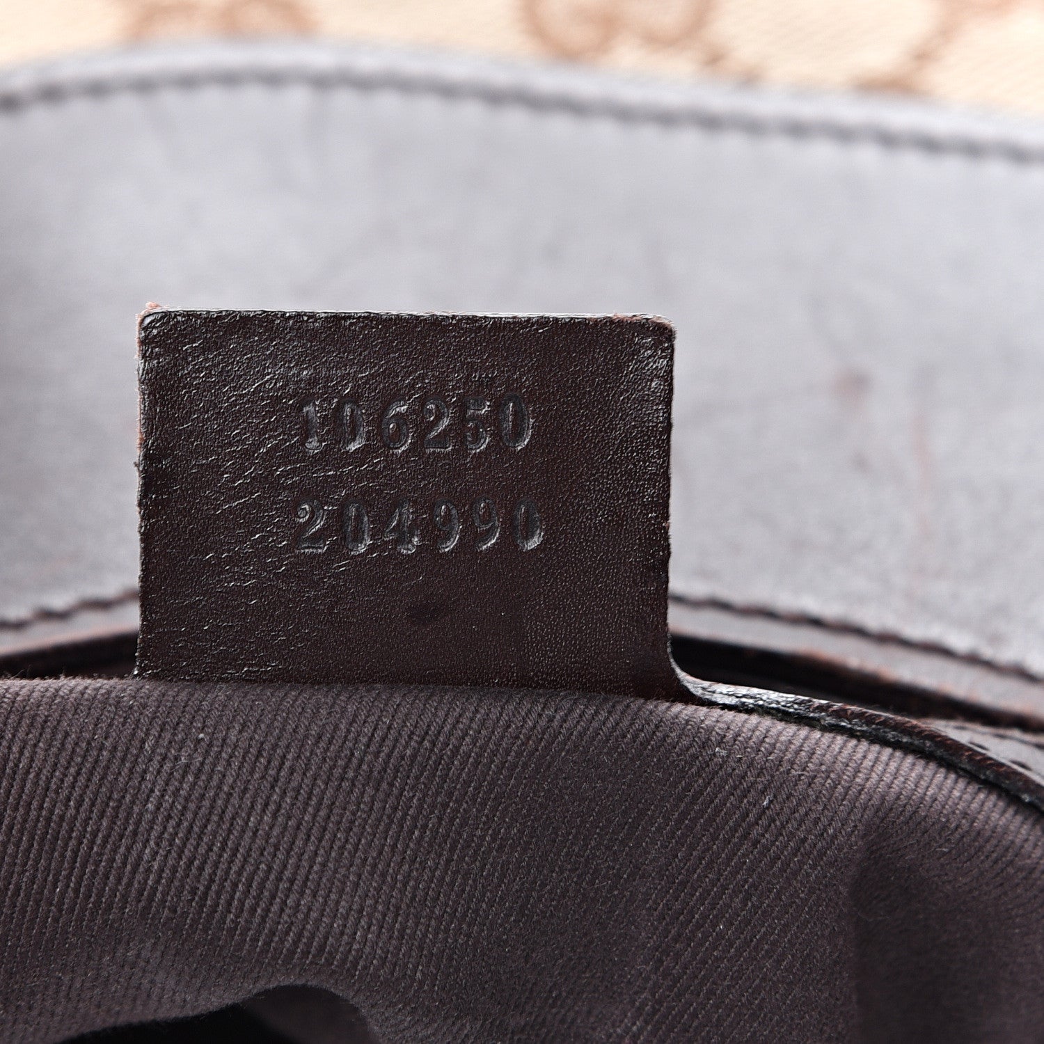 Gucci Monogram Half Moon Hobo Dark Brown 6 of 20