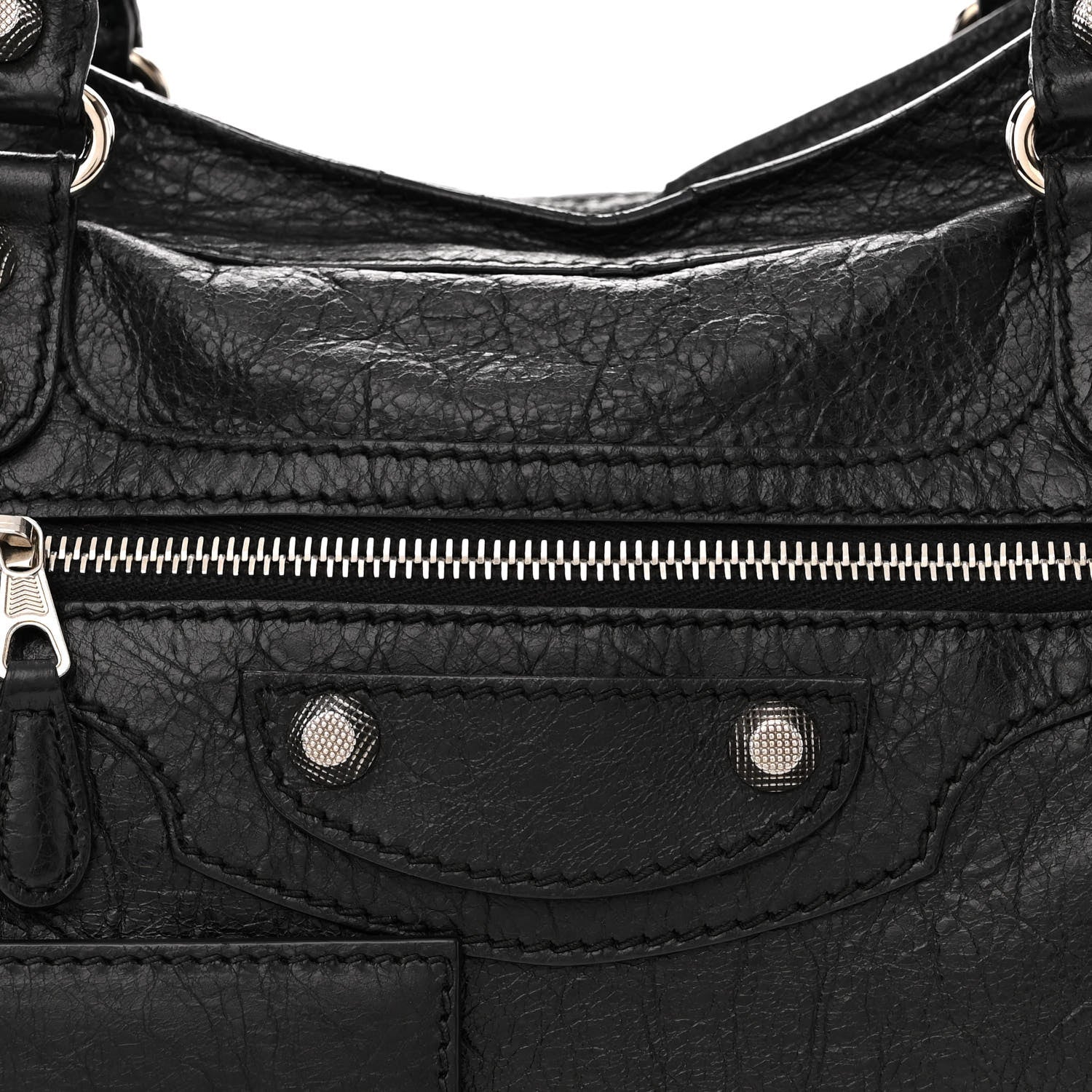 Balenciaga Agneau Giant 12 Silver Hardware City Black 8 of 19