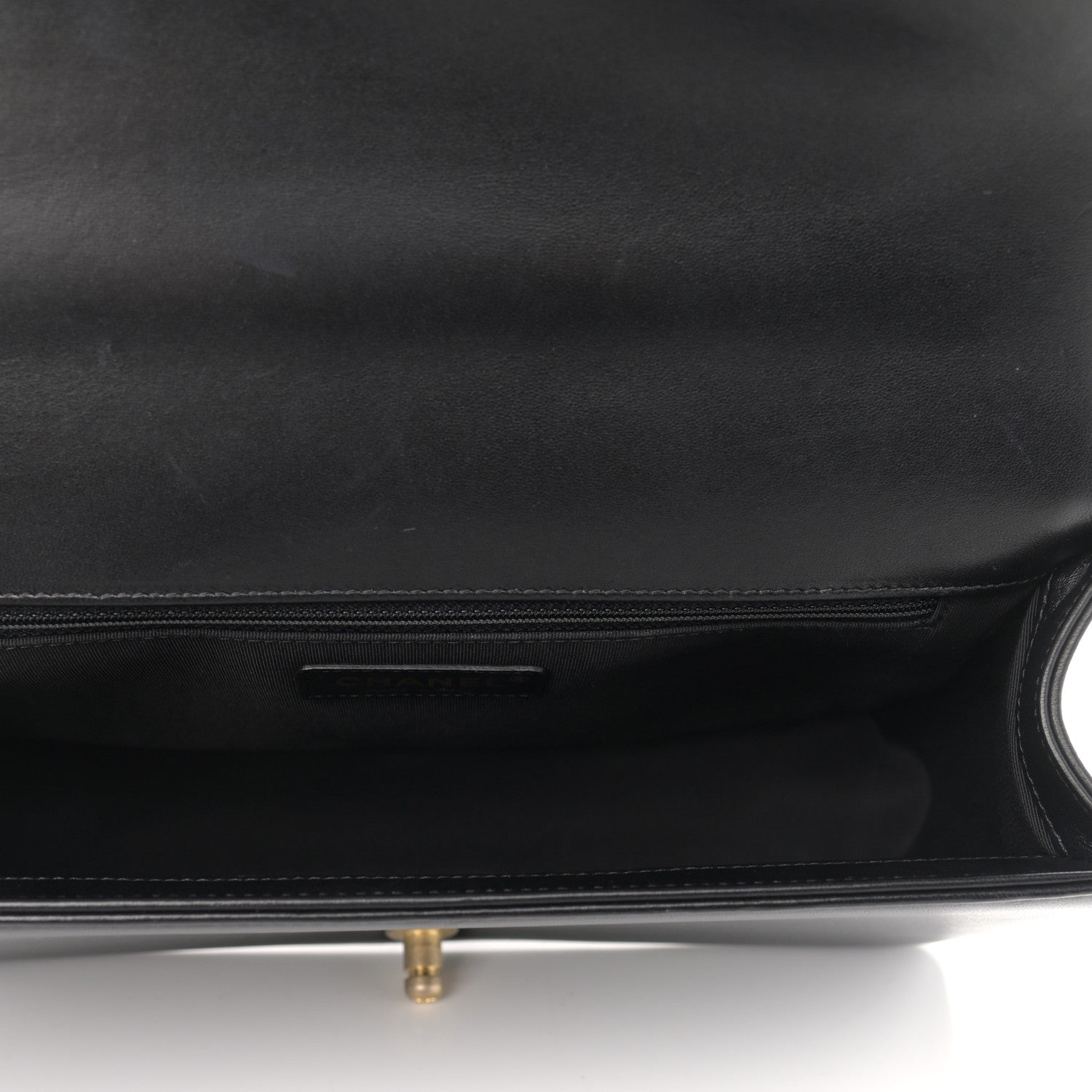Chanel Lambskin Quilted New Medium Boy Flap Black 5 of 12