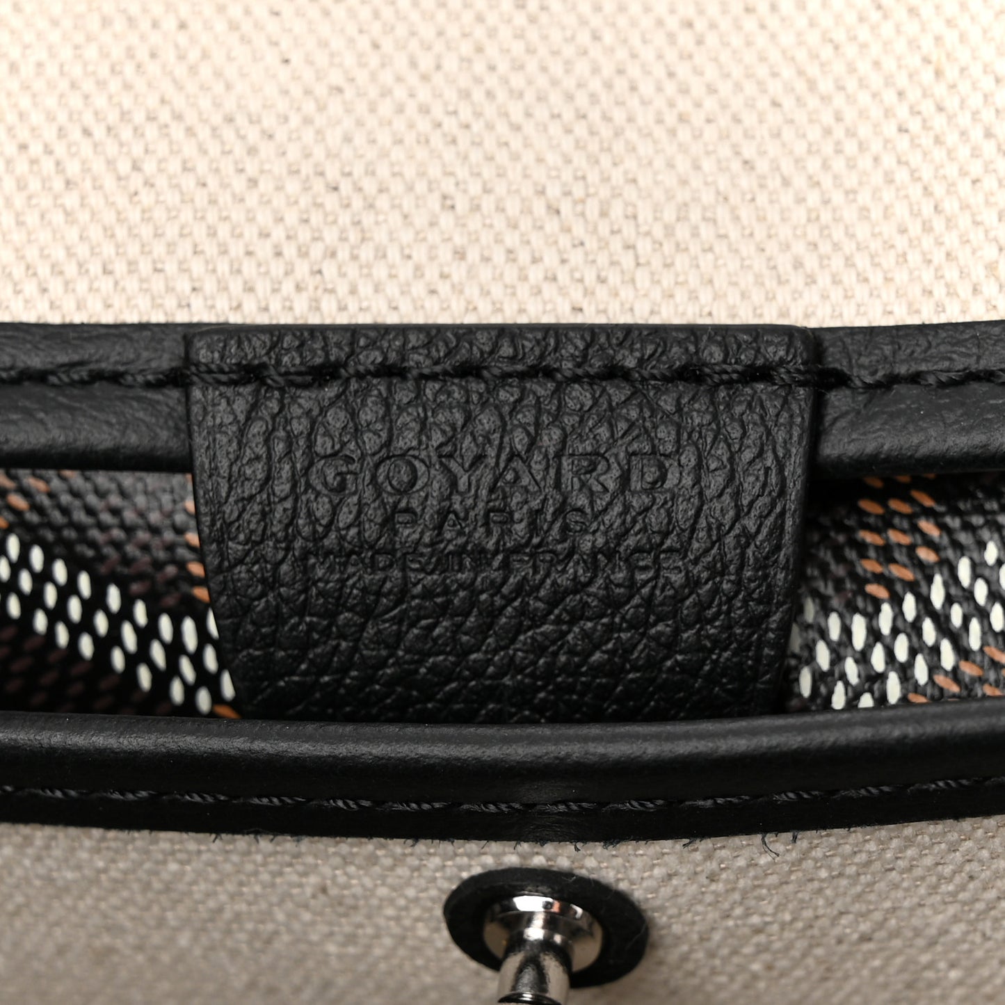 Goyardine Artois PM Black