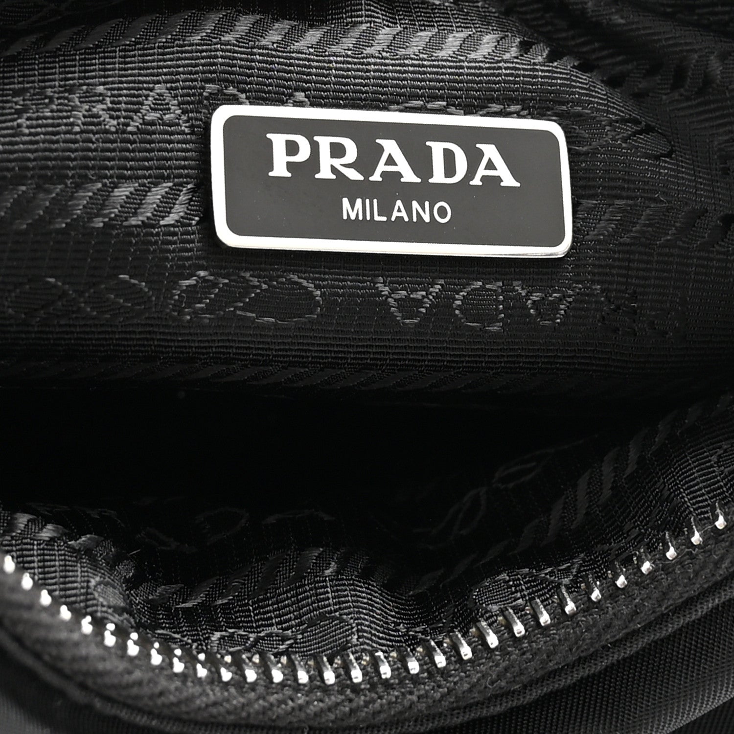 Prada Nylon Re-Edition 2005 Shoulder Bag Black 6 of 9