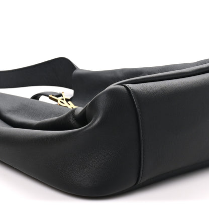 Saint Laurent Smooth Calfskin Large Le 5 A 7 Soft Hobo Black 8 of 10