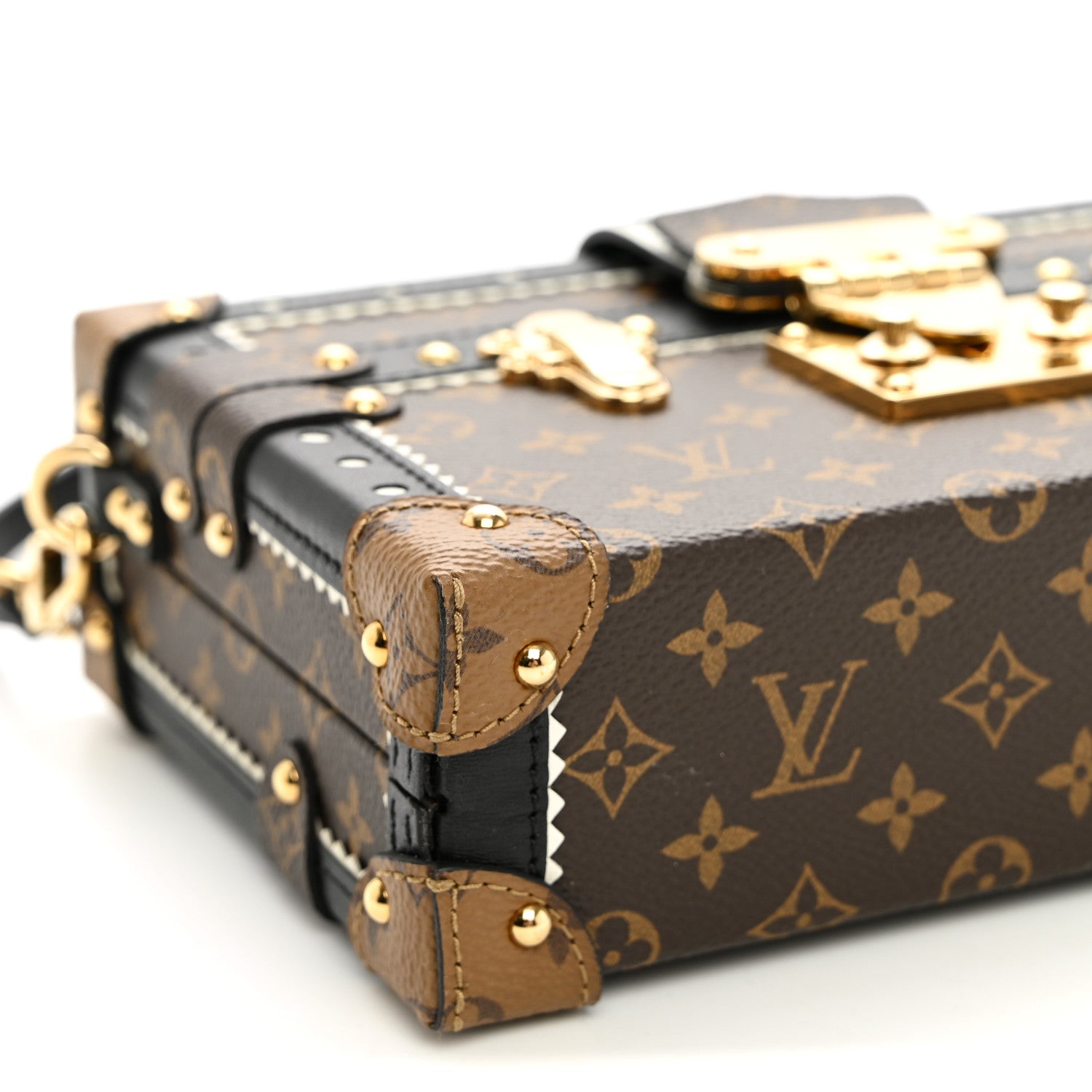 Louis Vuitton Monogram Brogue Petite Malle 9 of 10