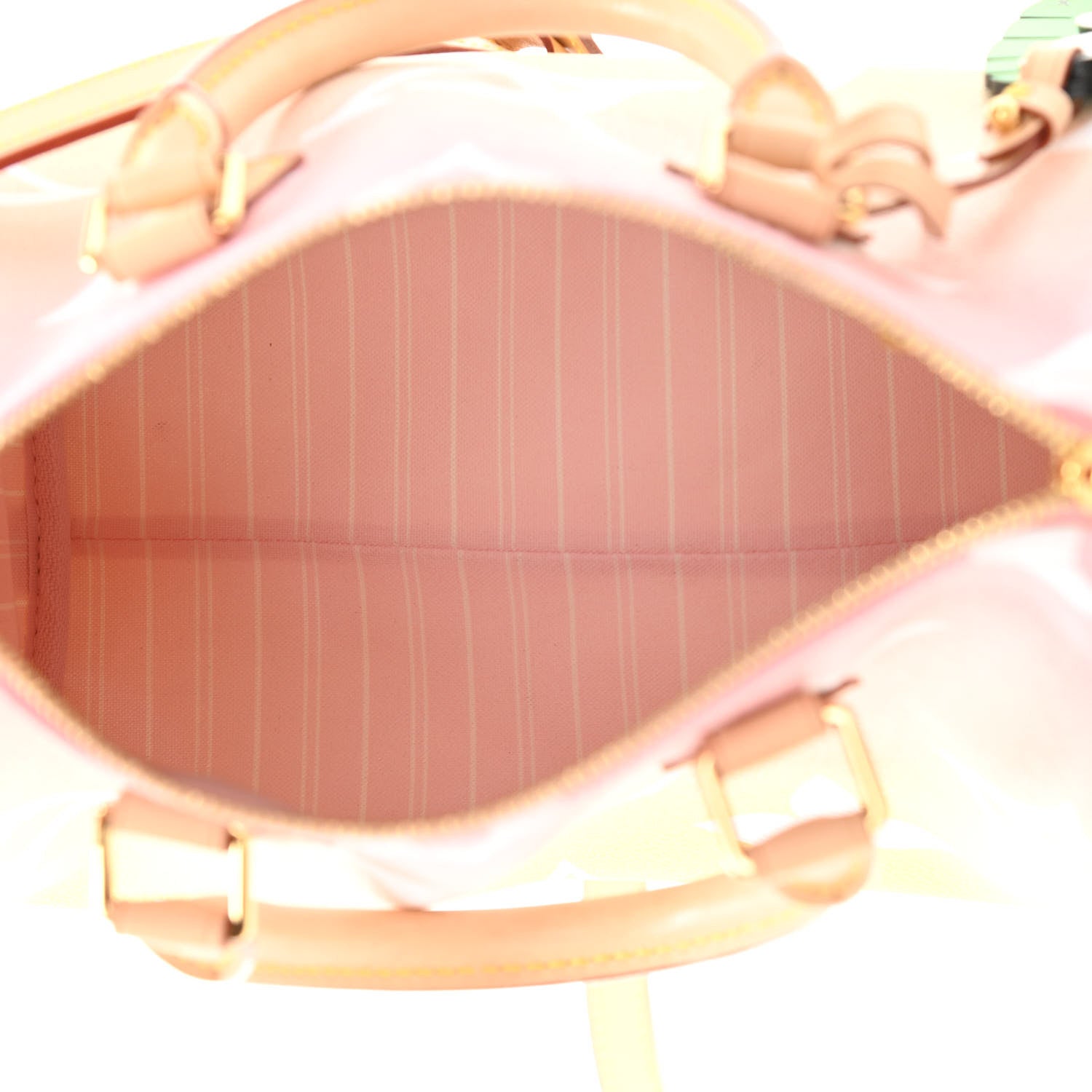 Louis Vuitton Monogram Giant By The Pool Speedy Bandouliere 25 Light Pink 5 of 11