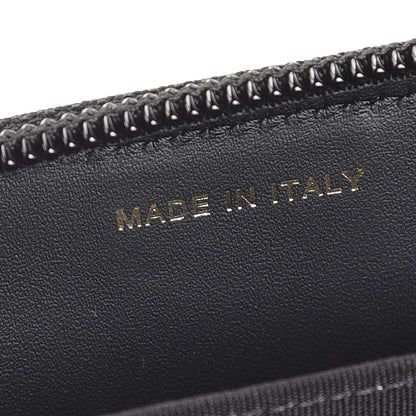 Chanel Caviar Quilted Small Boy Zip Around Wallet Black 7 of 9