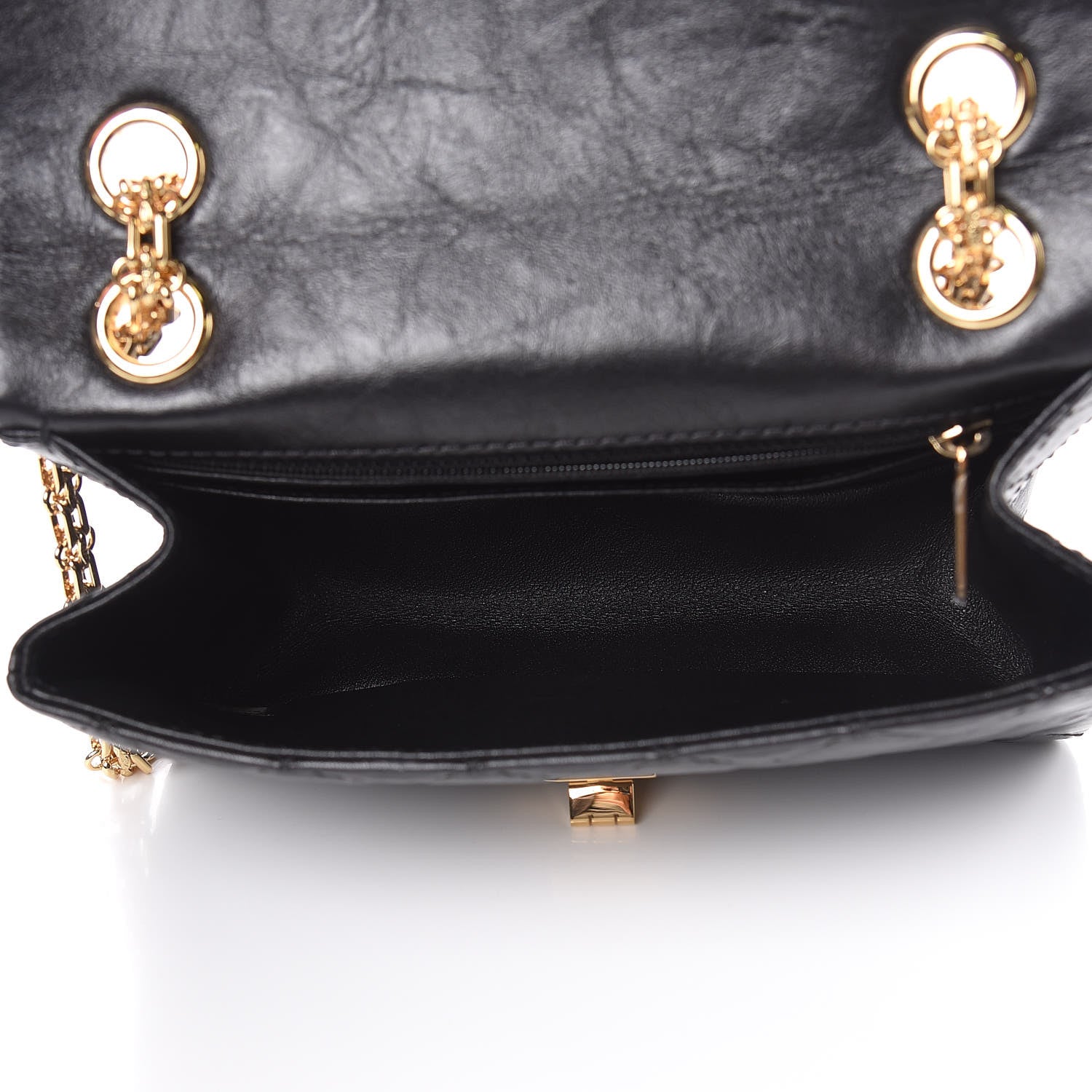 Chanel Aged Calfskin Quilted 2.55 Reissue Mini Flap Black 5 of 11