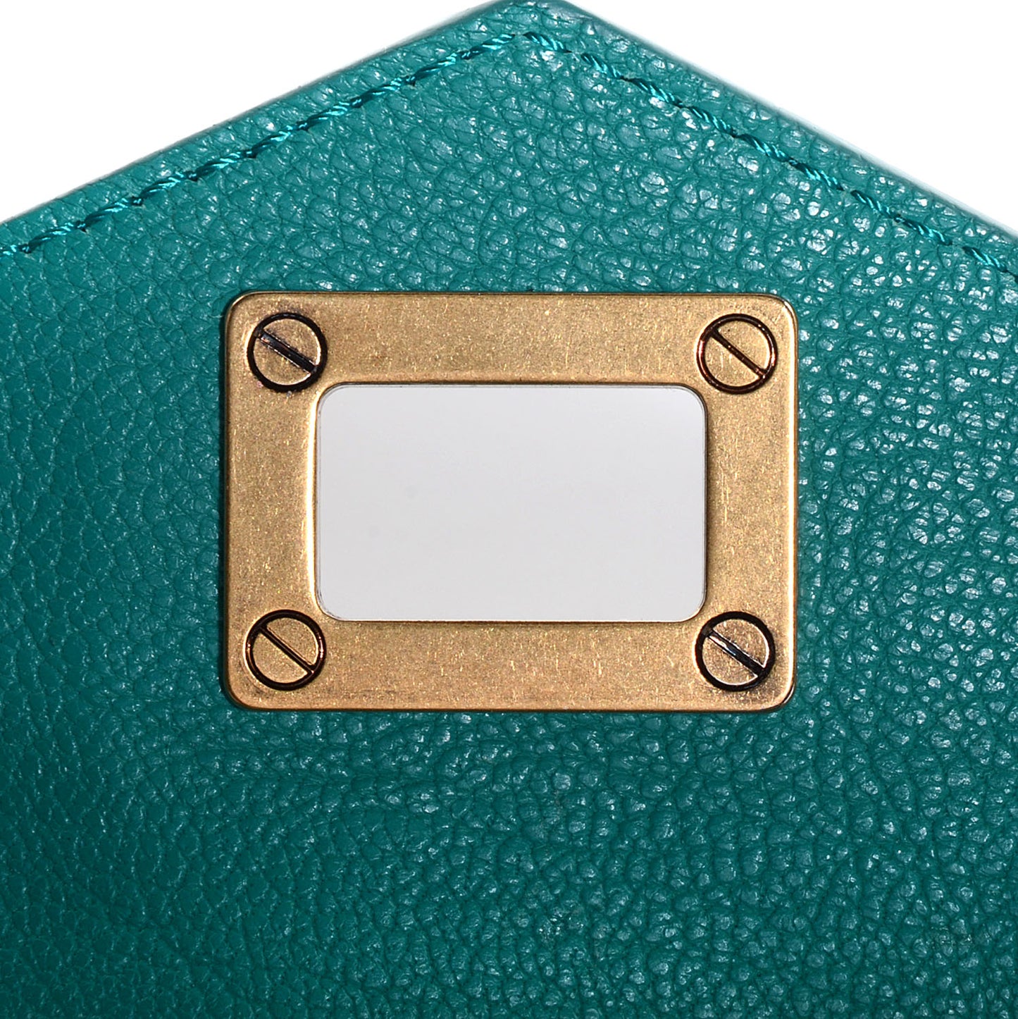 Leather PS1 Mini Pouch Messenger Bag Aqua