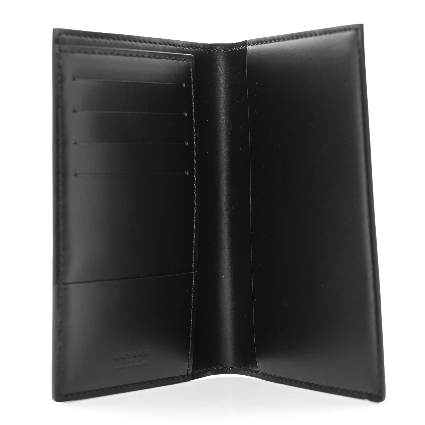 Goyardine Passport Wallet Black