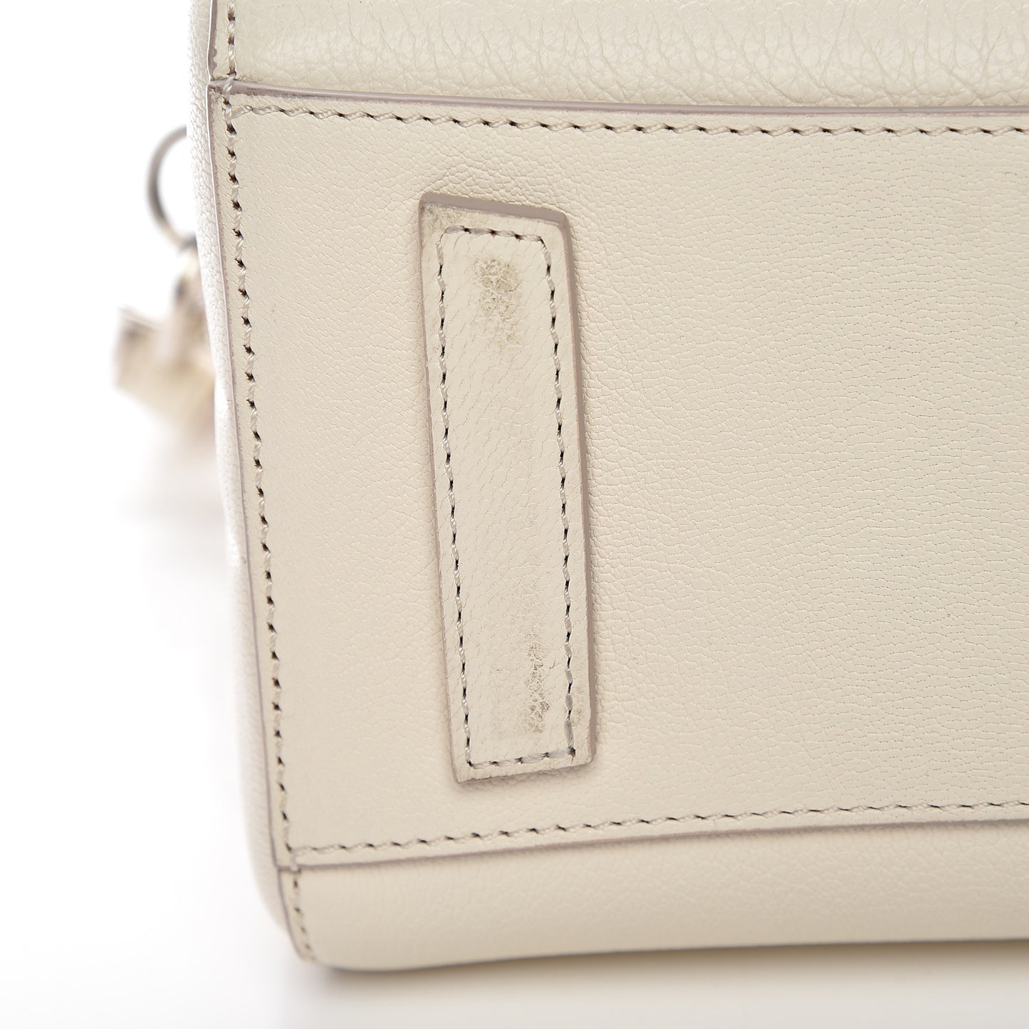 Sugar Goatskin Mini Antigona Off White