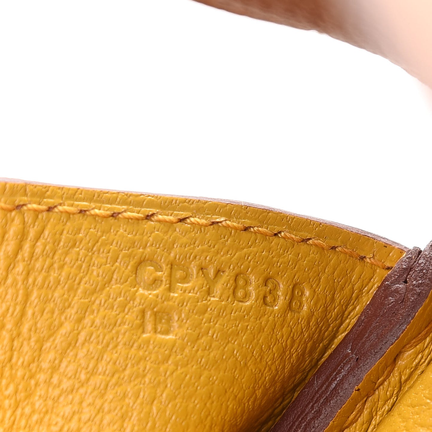 Togo Swift Officier Birkin 30 Gold Ambre