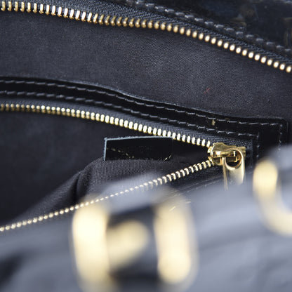 Louis Vuitton Vernis Brea MM Black 10 of 11