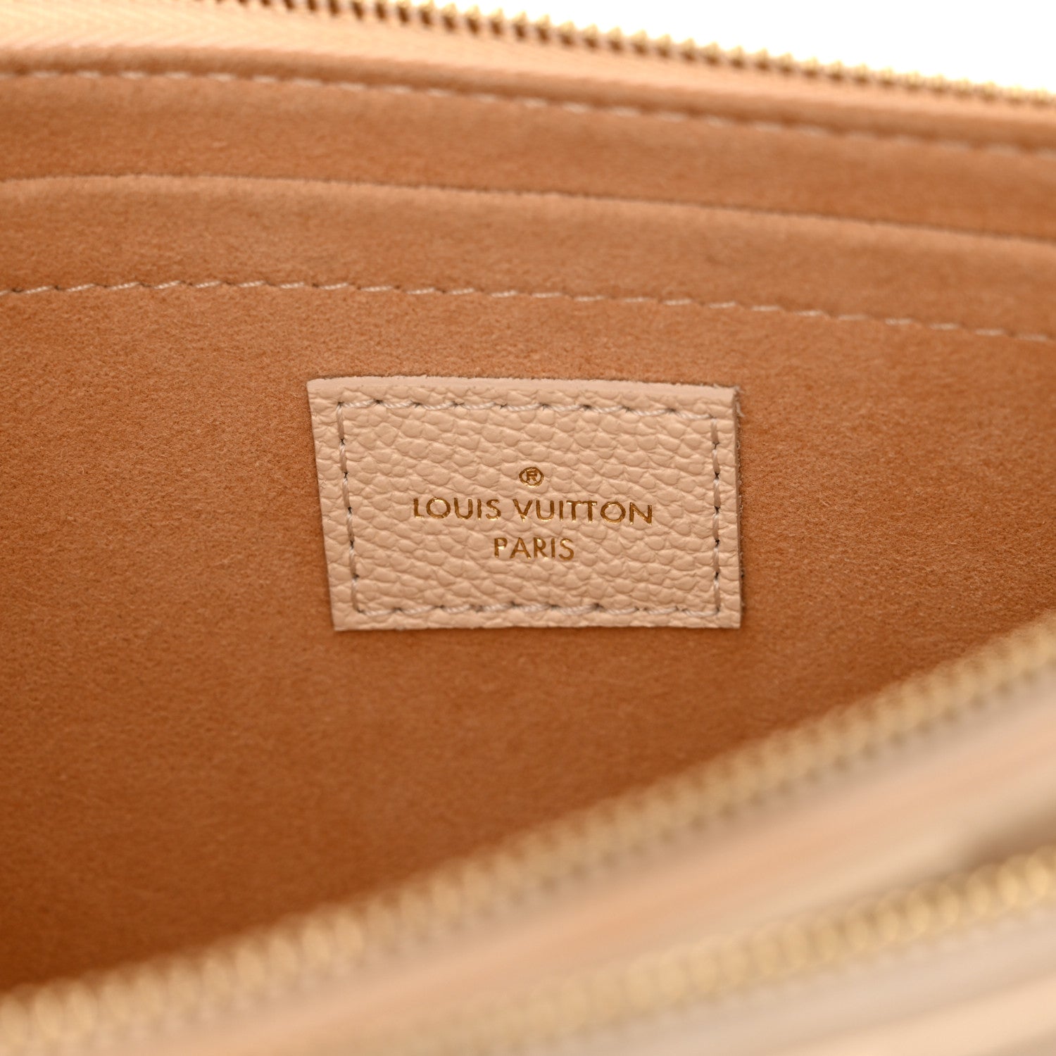 Louis Vuitton Empreinte Monogram Giant Multi Pochette Accessories Cream 6 of 11