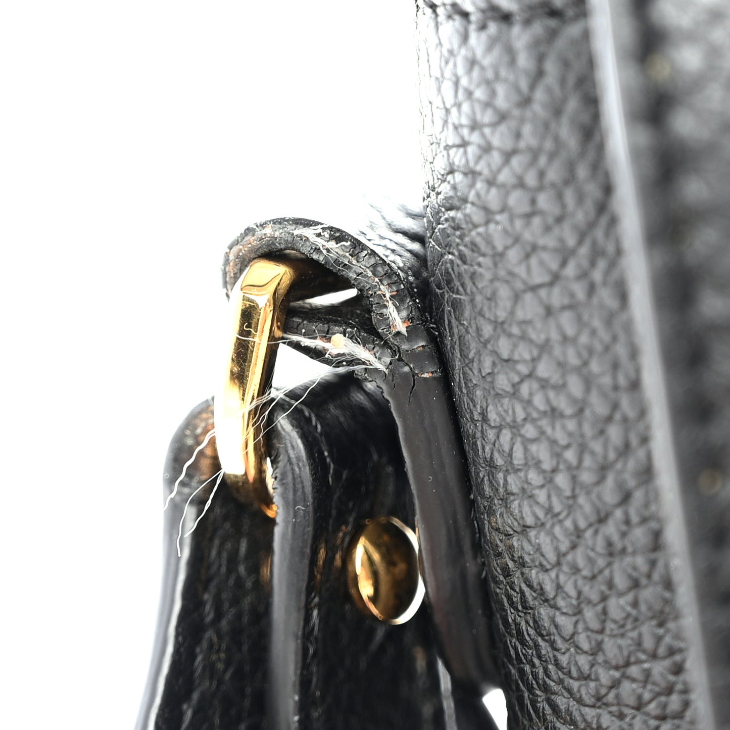 Grainy Calfskin Vintage Check Note Crossbody Bag Black
