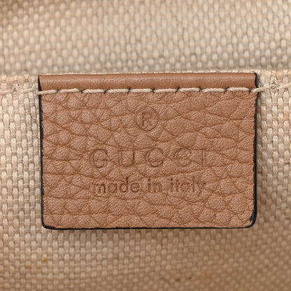 Gucci Pebbled Calfskin Small Soho Disco Bag Camelia 6 of 13