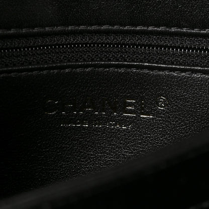 Chanel Lambskin Quilted Small Trendy CC Dual Handle Flap Bag Black 6 of 9