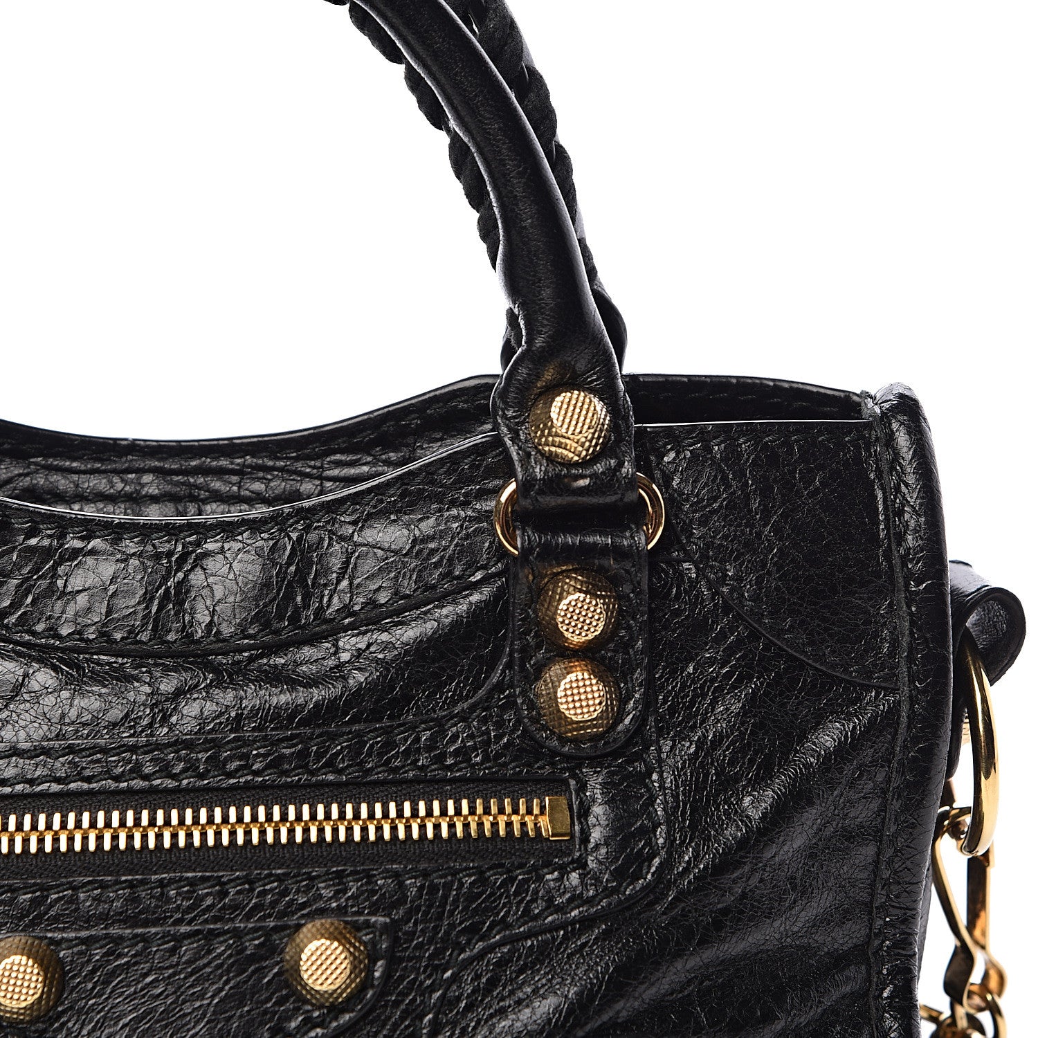 Balenciaga Agneau Giant 12 Gold Hardware Mini City Black 10 of 10