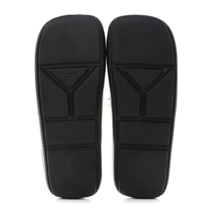 Prada Natural Calfskin Double Buckle 20mm Sandals 38.5 White 5 of 11
