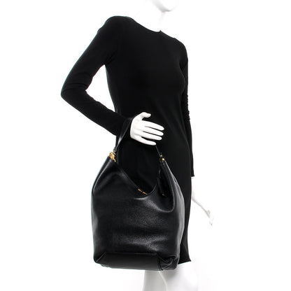 Miu Miu Goatskin Madras Bucket Bag Nero Black Porpora 2 of 10