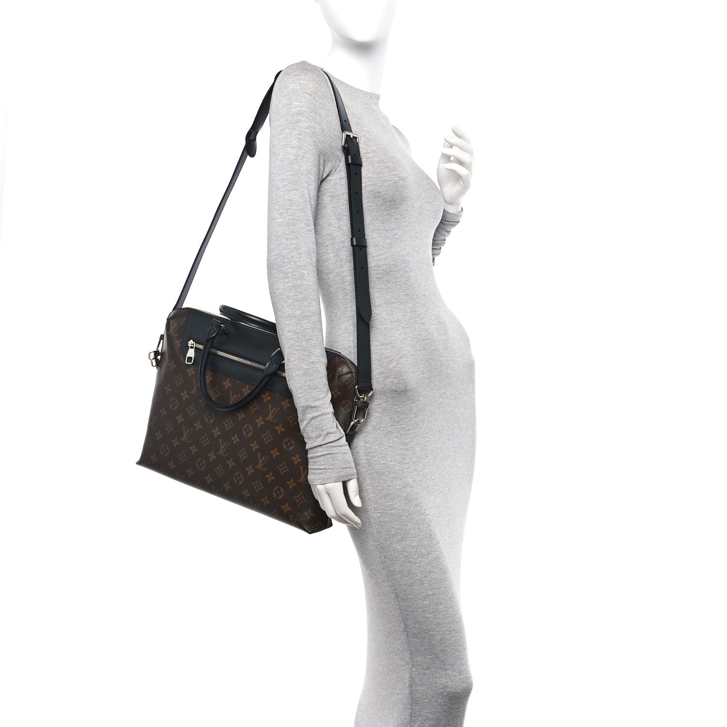 Louis Vuitton Monogram Macassar Porte-Documents Jour 2 of 11