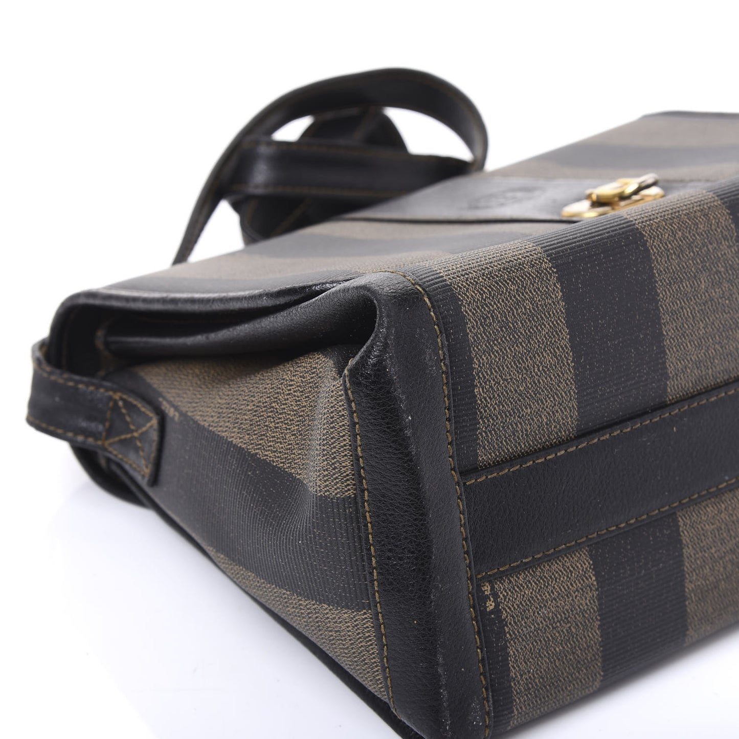 Calfskin Pequin Spalmati Crossbody Bag Tobacco