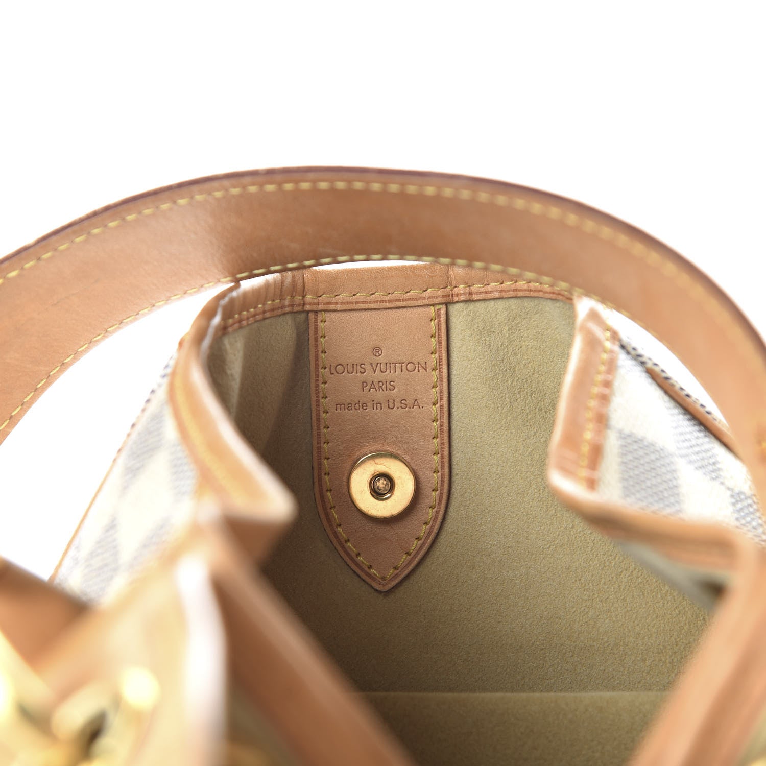 Louis Vuitton Damier Azur Galliera GM 8 of 9