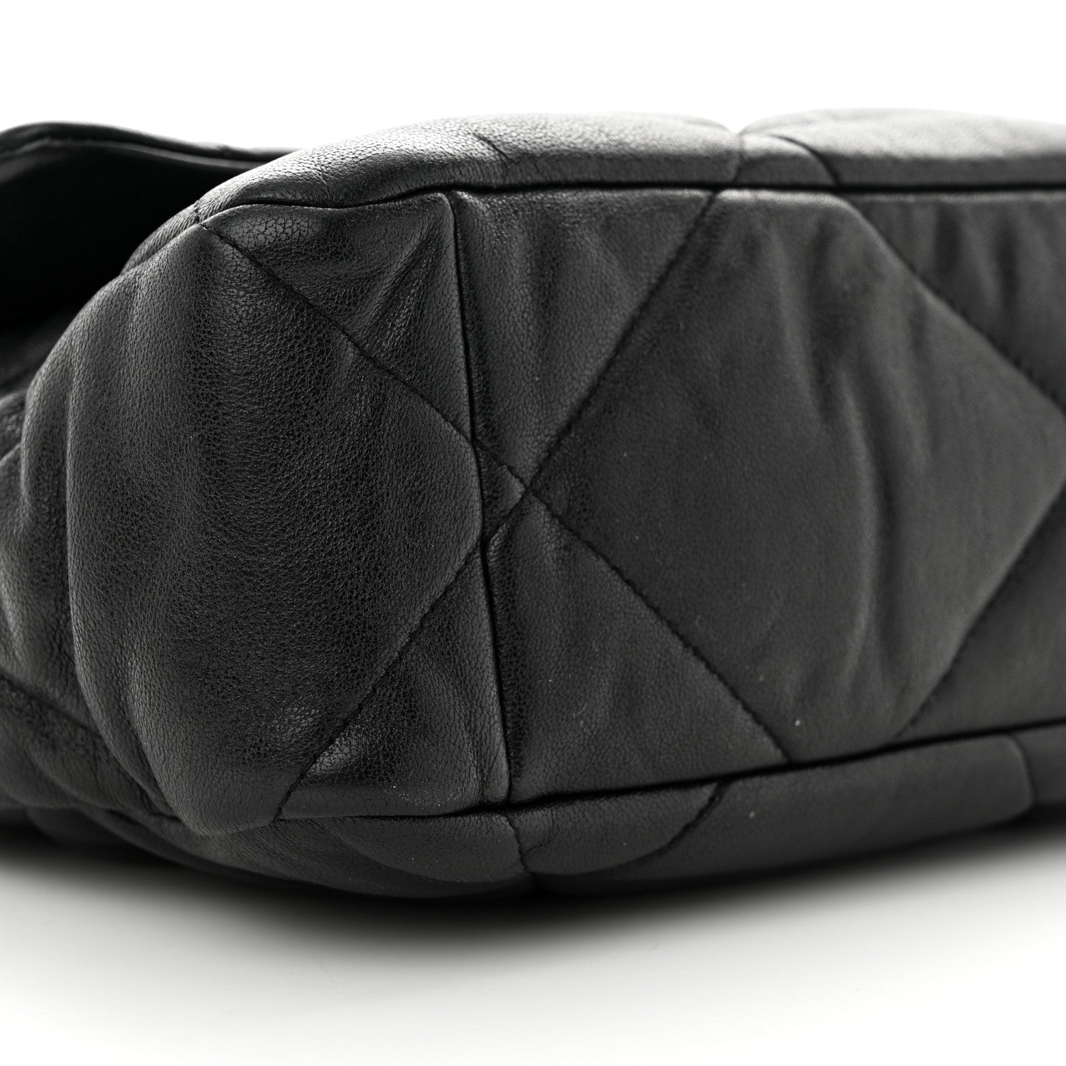Chanel Lambskin Quilted Large Chanel 19 Flap Black 9 of 16