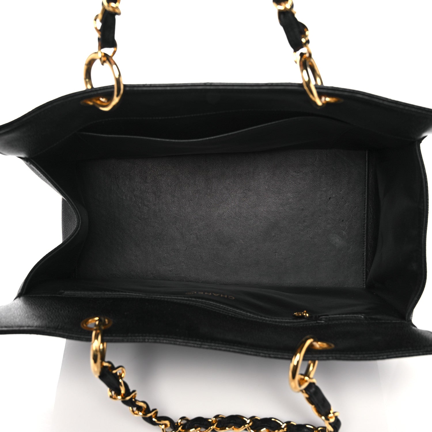 Chanel Caviar Quilted Timeless CC Tote Black 5 of 11