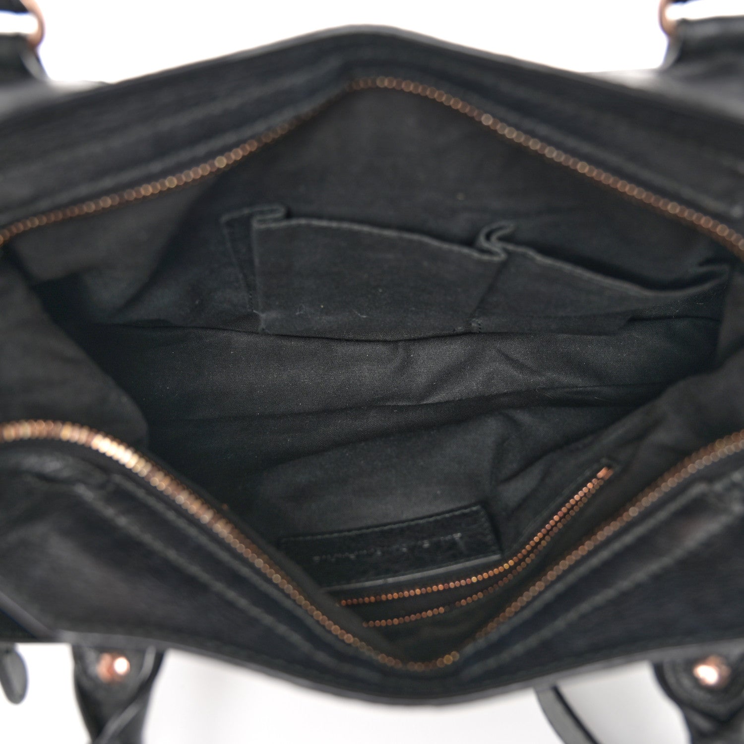 Balenciaga Agneau Giant 12 Rose Gold Hardware Town Black 6 of 11