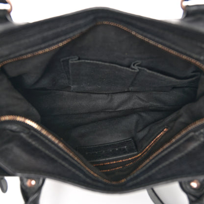 Balenciaga Agneau Giant 12 Rose Gold Hardware Town Black 6 of 11