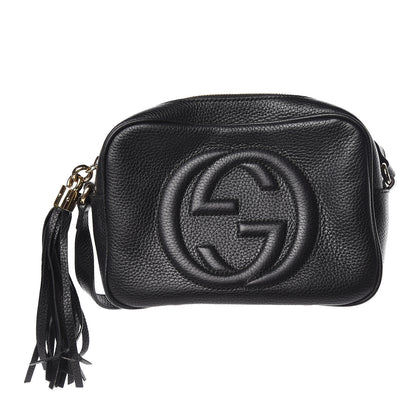 Gucci Pebbled Calfskin Small Soho Disco Bag Black 1 of 12