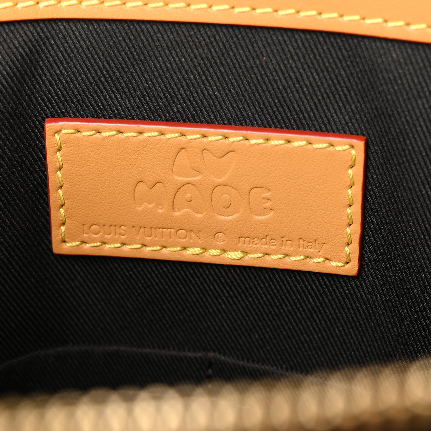 X NIGO Reverse Monogram Stripes Sac Plat Cross